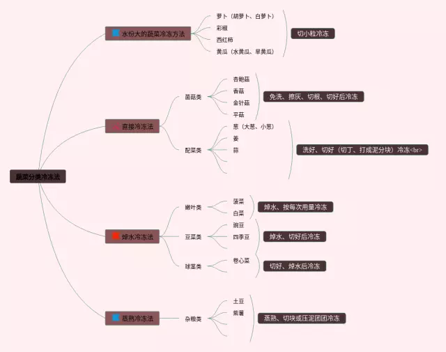 蔬菜思维导图-3