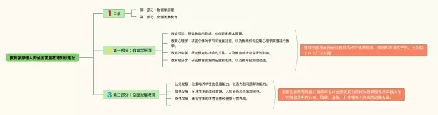 教育学原理人的全面发展教育思维导图-3
