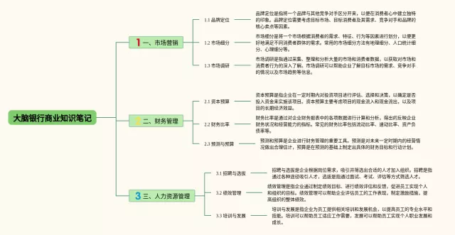 大脑银行思维导图-3