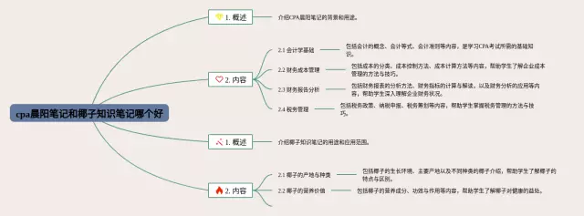 cpa晨阳笔记和椰子哪个好思维导图-3