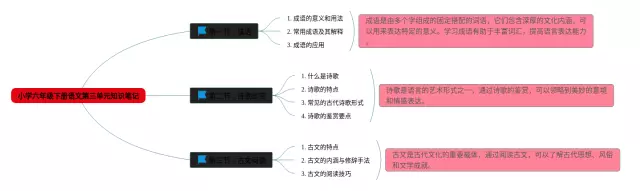 小学六年级下册第三单元思维导图-4