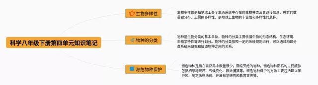 八年级下册第四单元科学思维导图-1